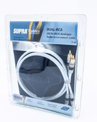 SUPRA DUAL 2RCA-2RCA AUDIO