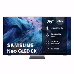 Samsung 75" QN990F Neo QLED 8K MiniLED Smart TV (2025)