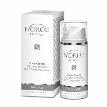 Norel - Skin Care - Face cream UV protection SPF 50 (Hight Protection) Professional