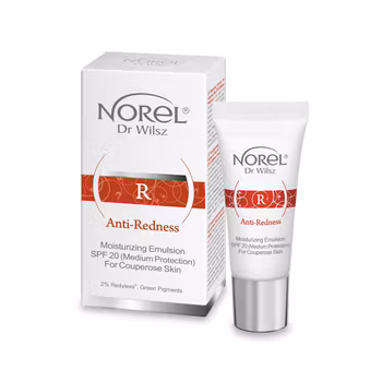 Norel Anti Rednesss - Moisturizing Emulsion For Couperose Skin SPF 20 Mini