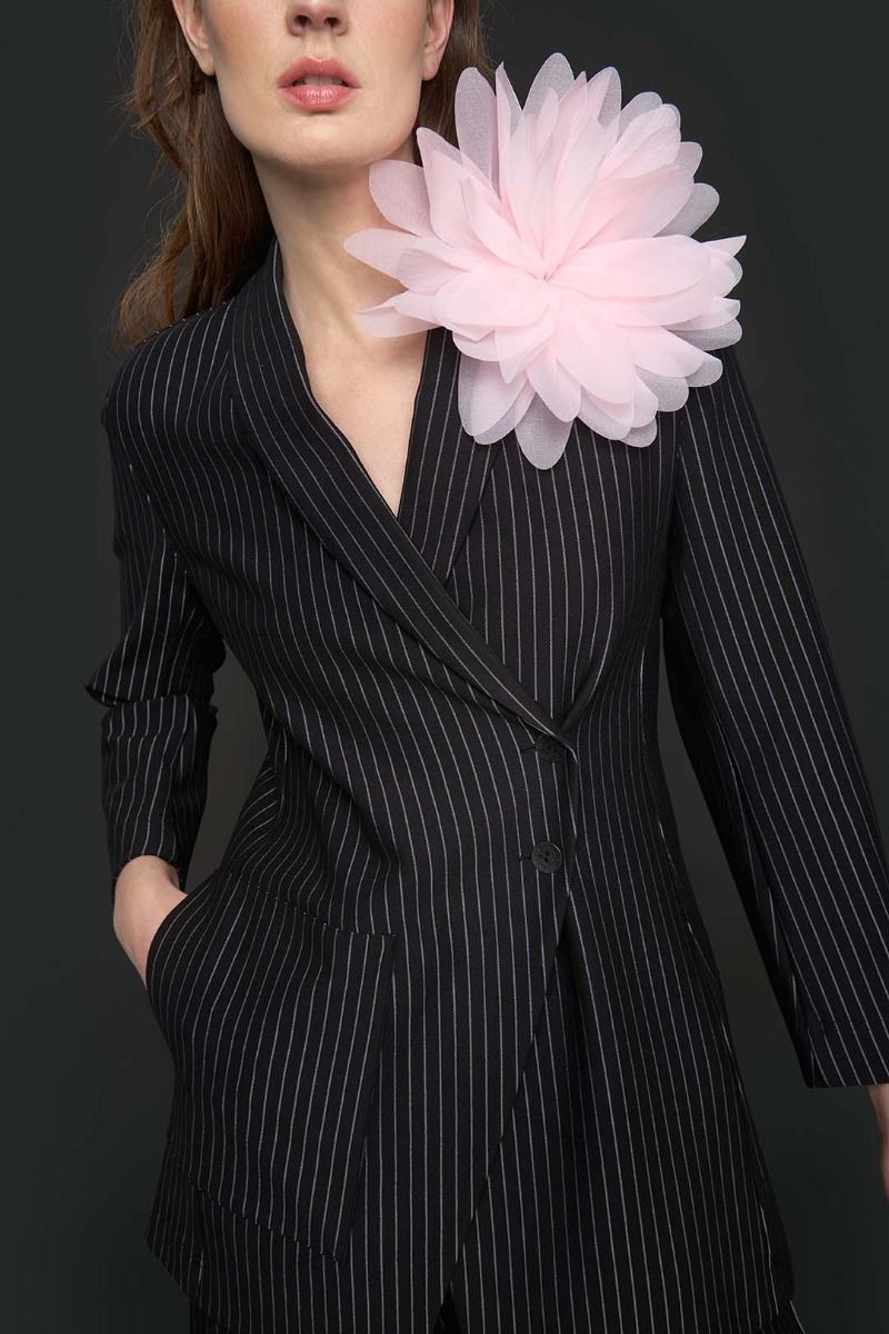 BITTE KAI RAND - Pinstripe jersey blazer kavaj