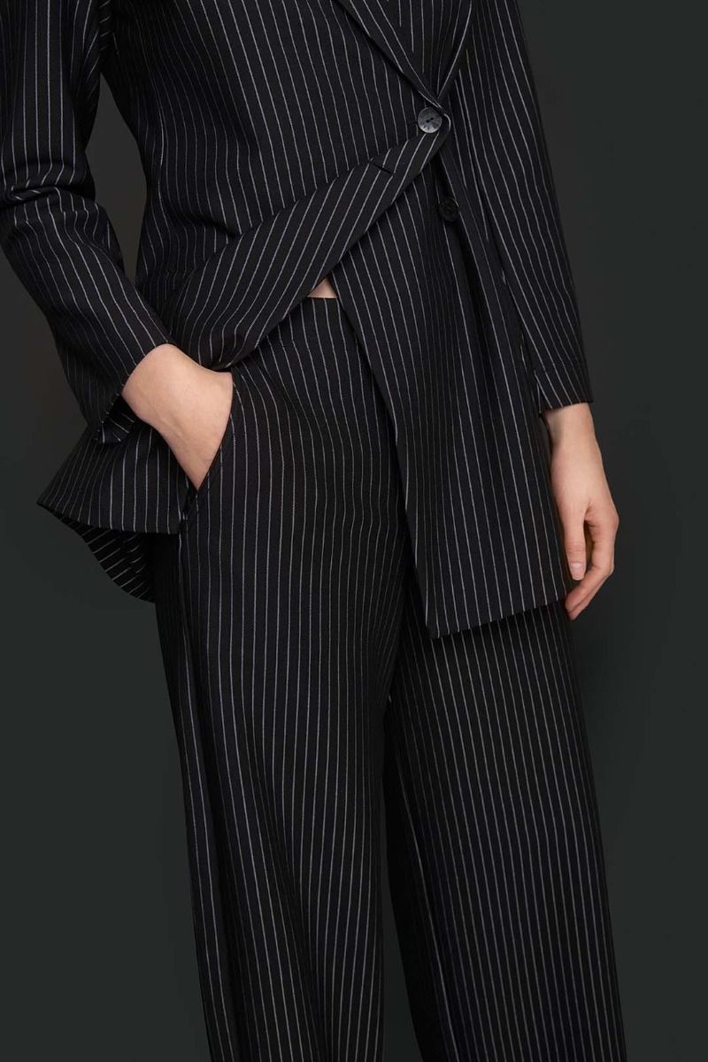 BITTE KAI RAND - Pinstripe jersey vida byxor