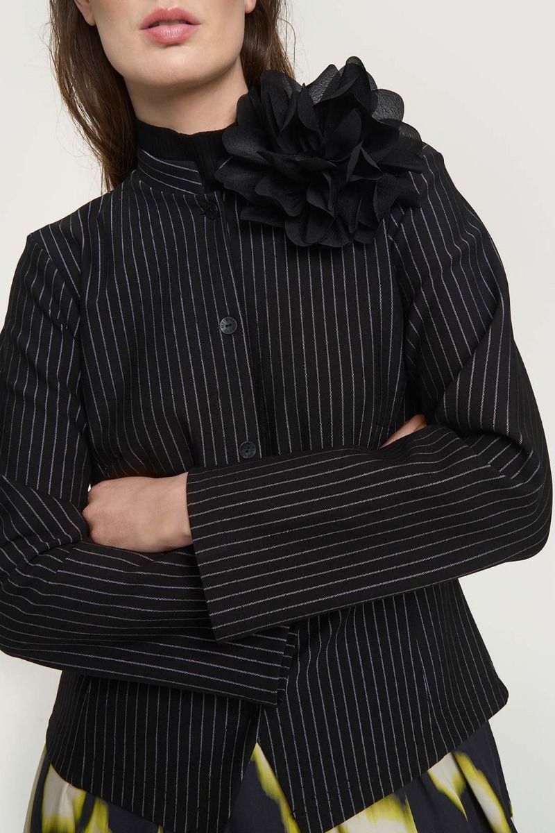 BITTE KAI RAND - Pinstripe jersey kavaj
