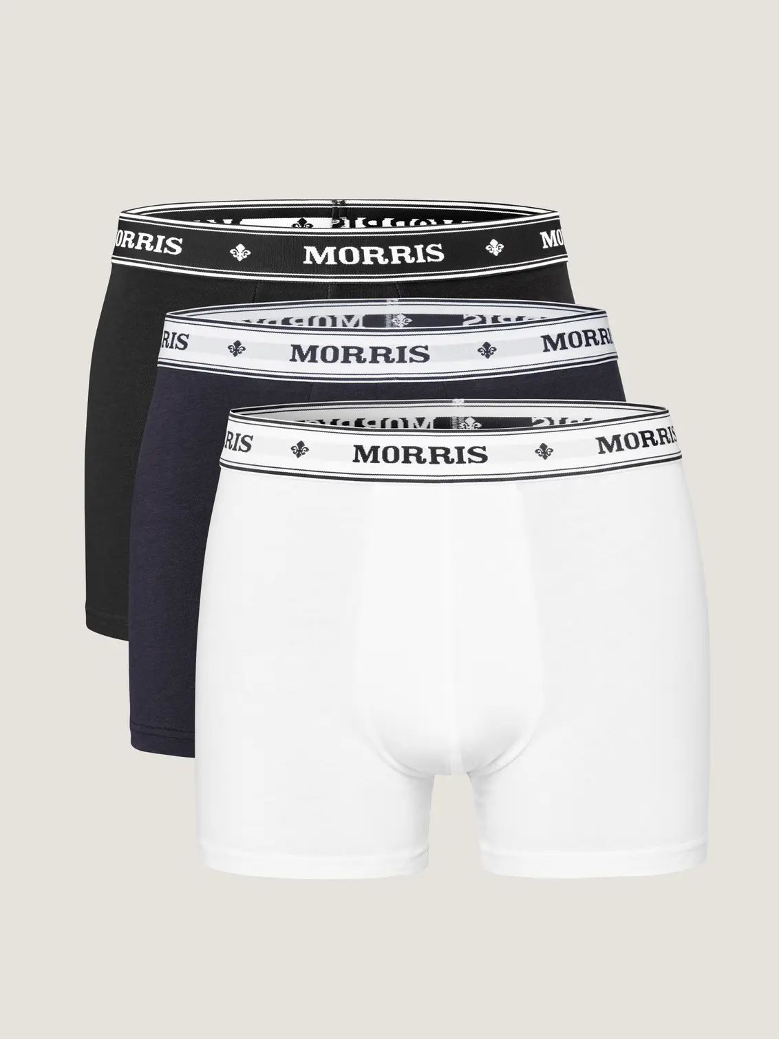 MORRIS STOCKHOLM -  Boxer Brief Mixed 3-pack WOB