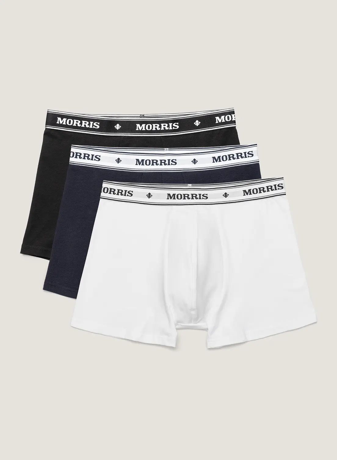 MORRIS STOCKHOLM -  Boxer Brief Mixed 3-pack WOB