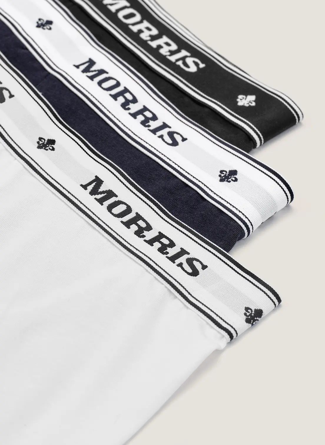 MORRIS STOCKHOLM -  Boxer Brief Mixed 3-pack WOB