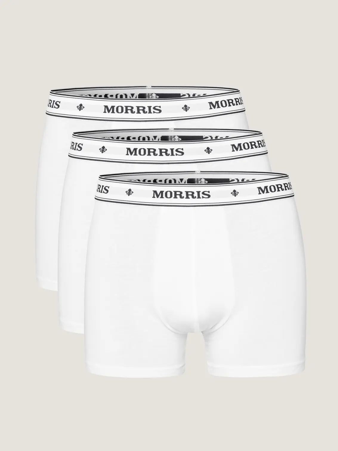 MORRSI STOCKHOLM - Morris Boxer Brief 3-pack White