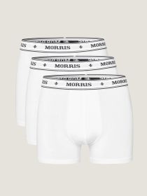 MORRSI STOCKHOLM - Morris Boxer Brief 3-pack White