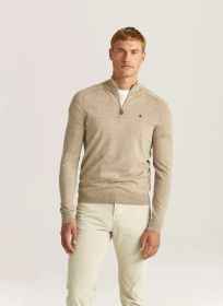 MORRIS STOCKHOLM - Merino John Zip