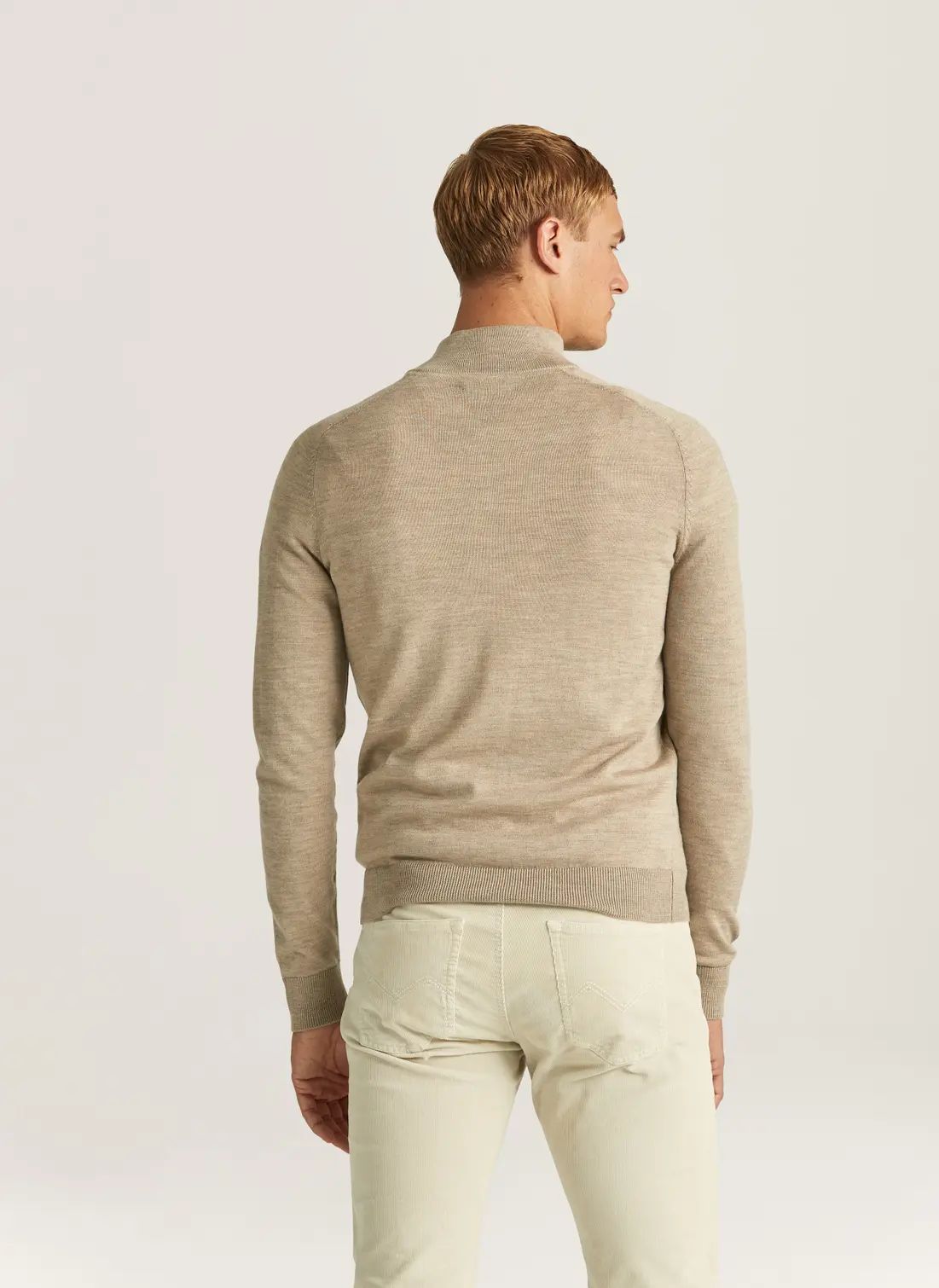 MORRIS STOCKHOLM - Merino John Zip