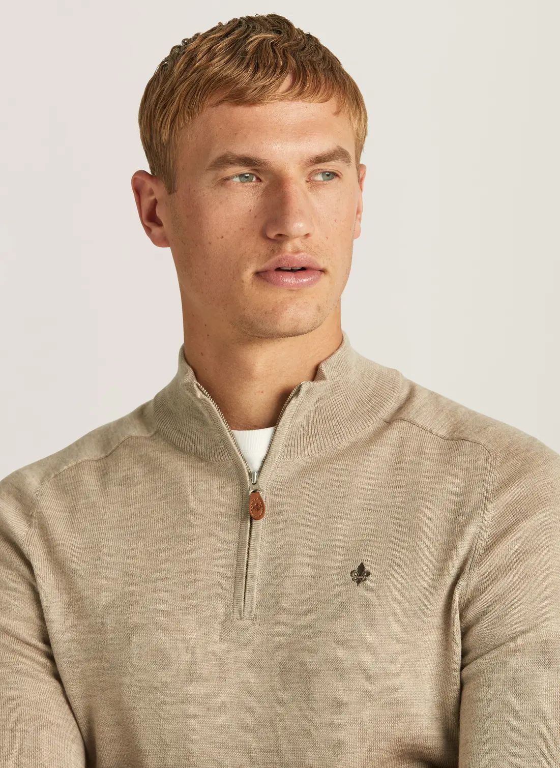 MORRIS STOCKHOLM - Merino John Zip