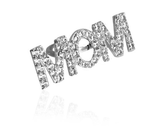 STATEMENT SPARKLE RING MOM