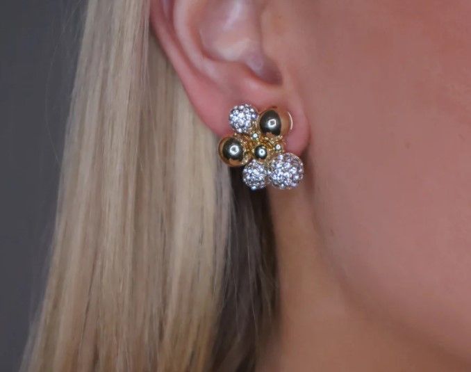 BERRY SPARKLE STUD ÖRHÄNGEN