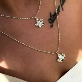 LA FLEUR DOUBLE HALSBAND