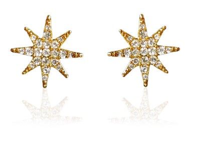 ALFA STAR STUDS ÖRHÄNGEN