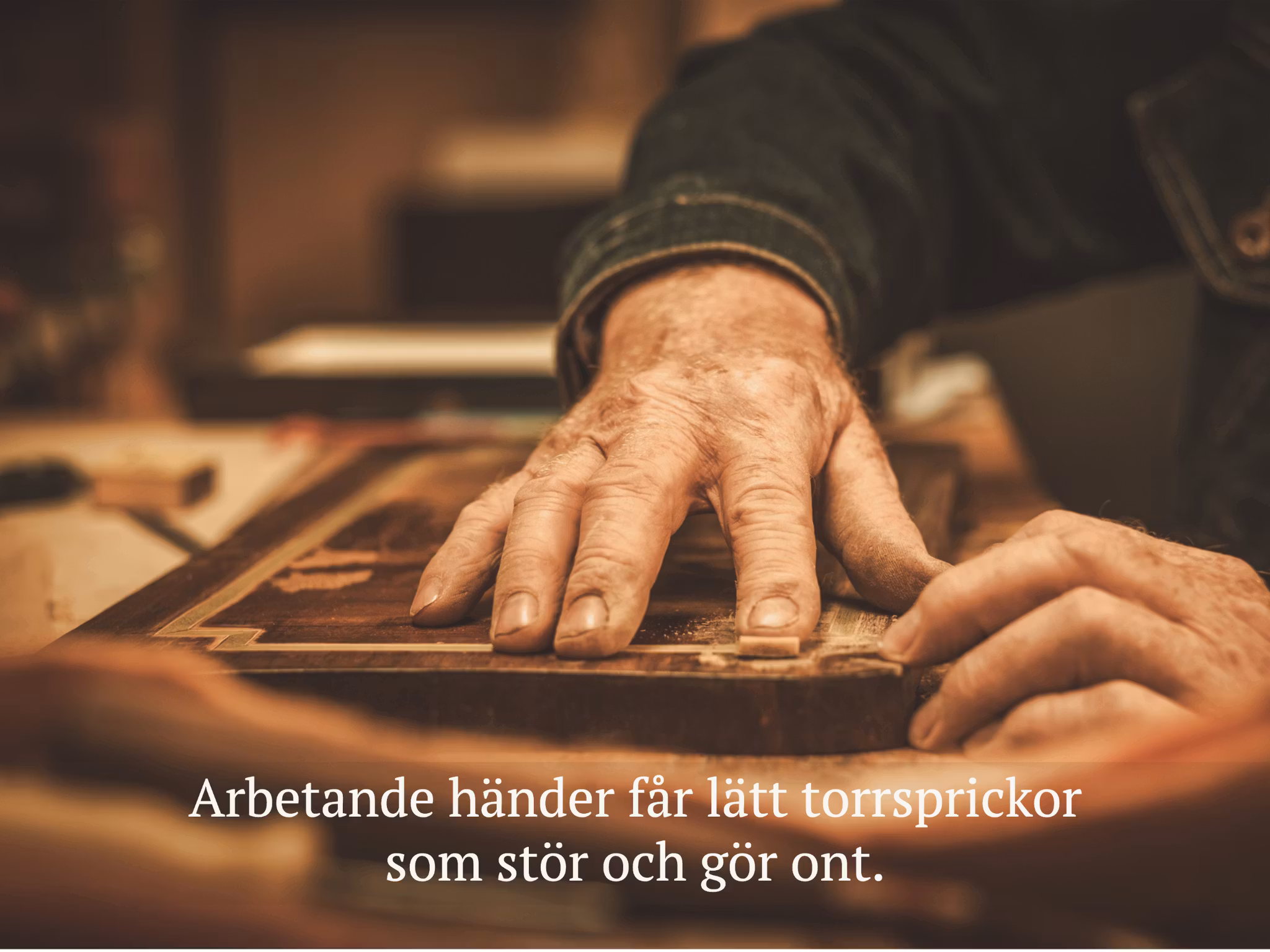 HUMLE Rena smörjan Naturell - För riktigt torr hud, självsprickor och mot skav