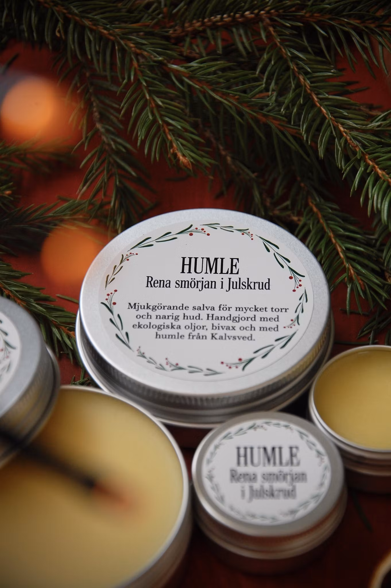 GÅVA PÅ KÖPET! Mini HUMLE Rena Smörjan i Julskrud 15 ML