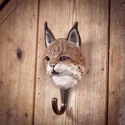 Handsnidad krok - Lodjur