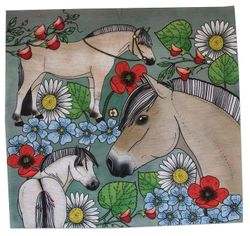 Tub & multiscarf Fjordhästar