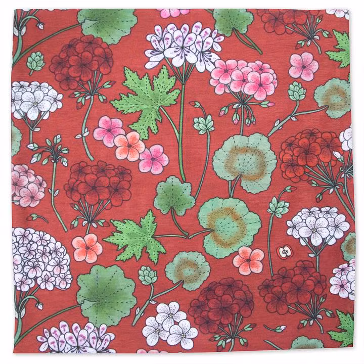 Tub & multiscarf Pelargoner