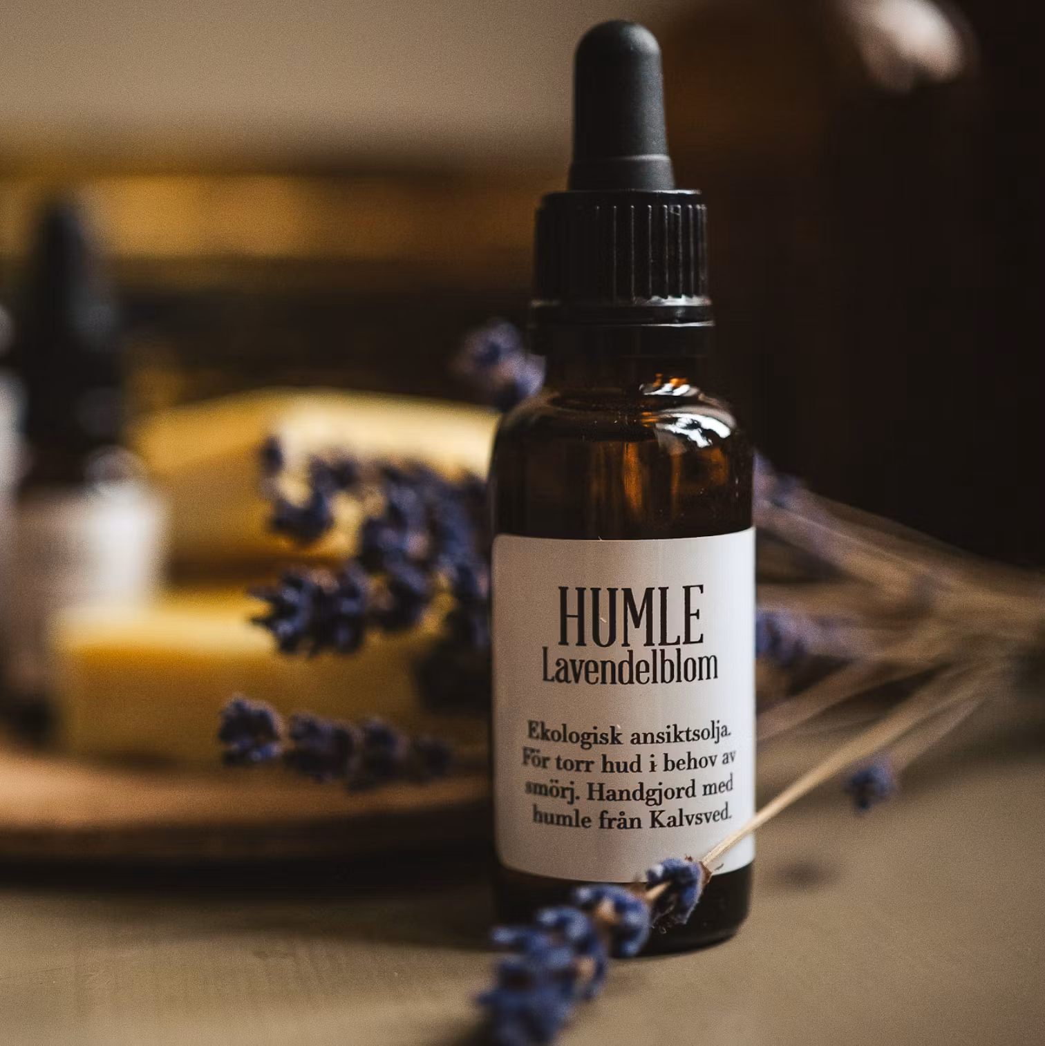 HOPLE Ansiktsolja (Facial oil) Lavenderblom