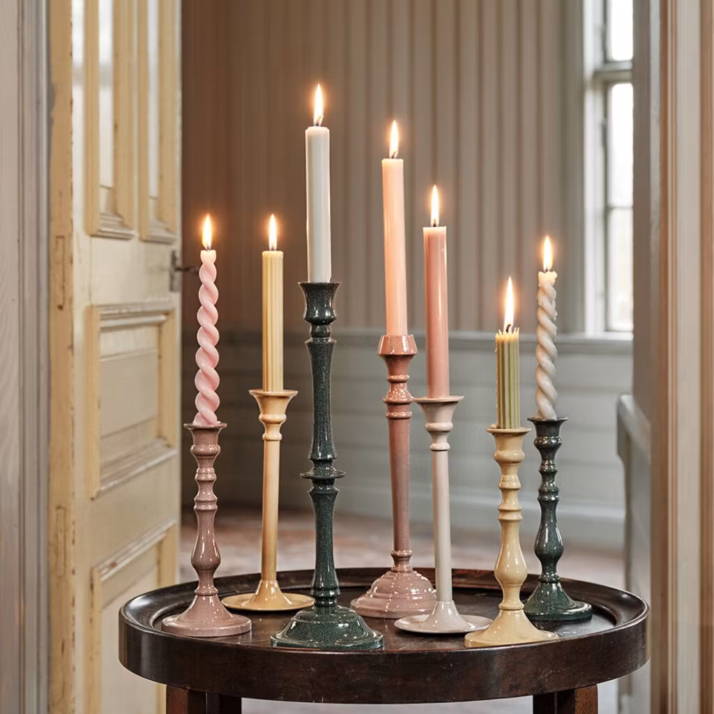 Ljusstake gul