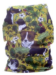 Tub & multiscarf Border Collie