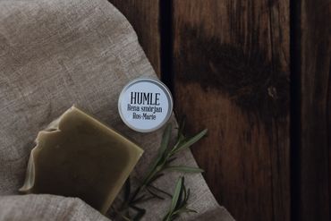 Premiär erbjudande! HUMLE Bodybutter Ros-Marie, få med Rena smörjan mini för 50%