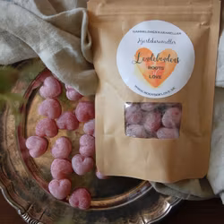 Hjärtformade örtkarameller