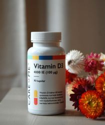 CareMe Vitamin D3 4000IE 90 kapslar