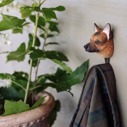 Handsnidad krok- Tysk Schäferhund