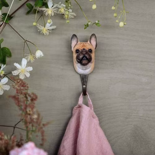 Handsnidad krok- Fransk Bulldog
