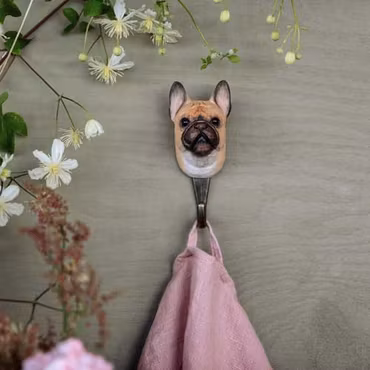 Handsnidad krok- Fransk Bulldog