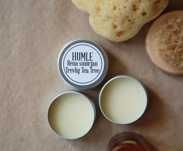 HUMLE Rena smörjan Trevlig Tea Tree - För riktigt torr hud, självsprickor och mot skav