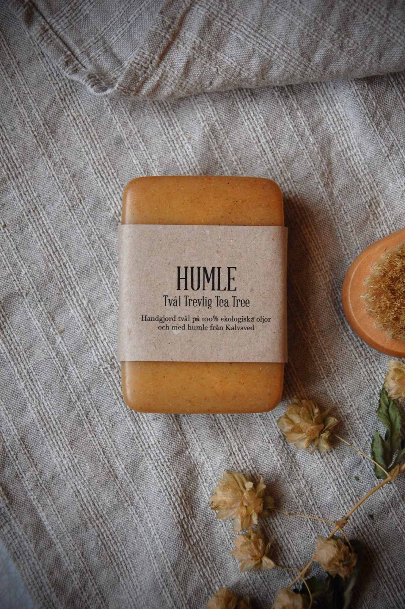 Bärbar HUMLE, tvål+ask - Trevlig Tea Tree