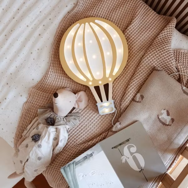 Little Lights, Nattlampe til barnerommet, Luftballong mustard