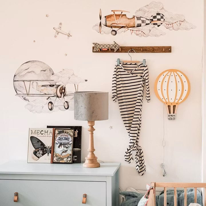 Little Lights, Nattlampe til barnerommet, Luftballong mustard