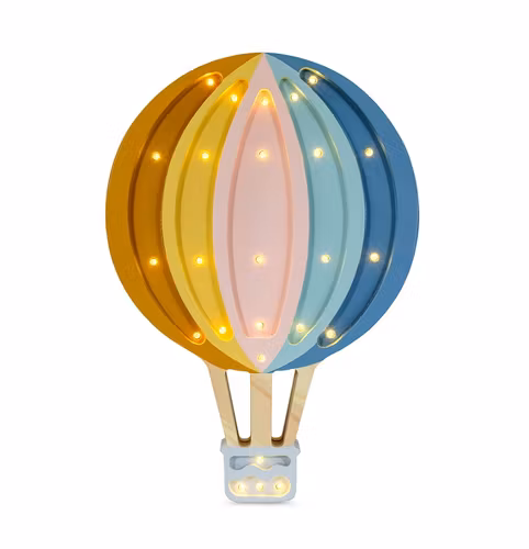 Little Lights, Nattlampe til barnerommet, Luftballong Retro rainbow