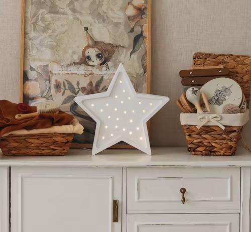 Little Lights, Nattlampe til barnerommet, Hvit Stjerne