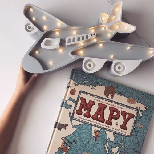 Little Lights, Nattlampe til barnerommet, Fly grått