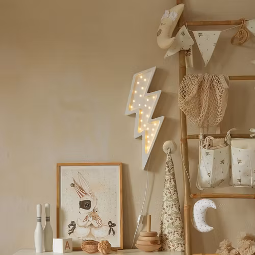 Little Lights, Nattlampe til barnerommet, Hvitt lyn