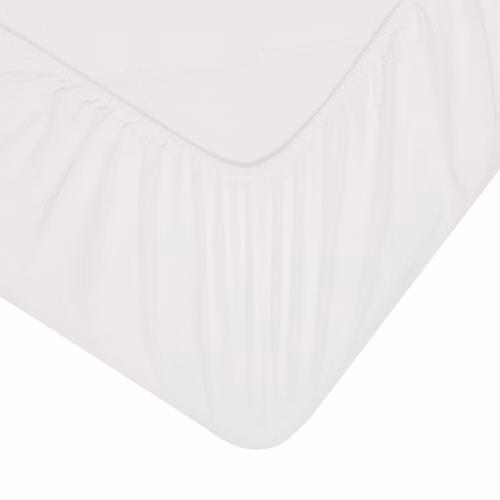 Babylove, Hvitt laken, fasongsydd, 80x160 til juniorseng/barneseng