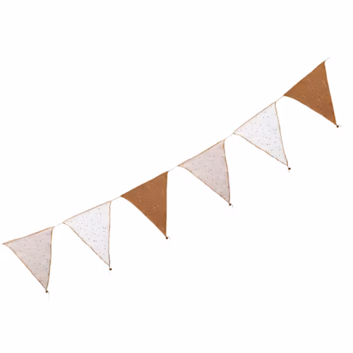 Babylove, vimpel til barnerommet, Beige mix