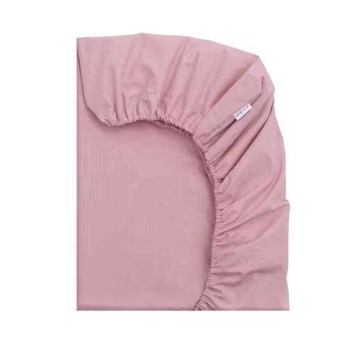 Babylove, Rosa laken, fasongsydd, 80x160 til juniorseng/barneseng