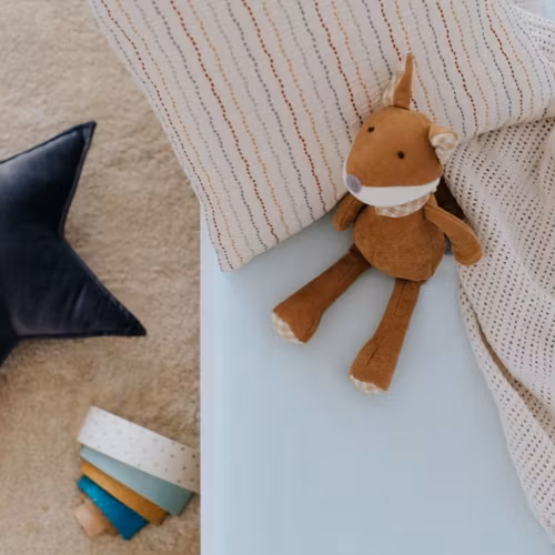 Babylove, Mint laken, fasongsydd, 80x160 til juniorseng/barneseng