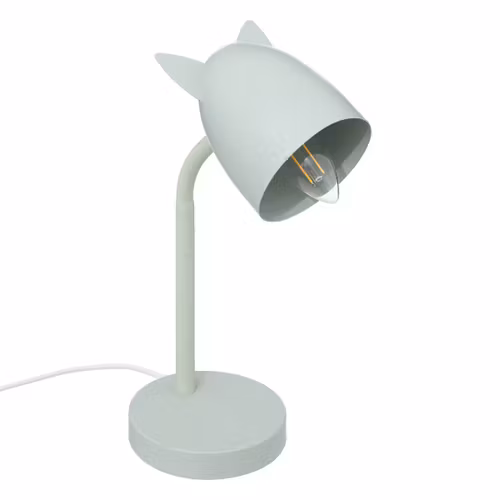 Bordlampe med ører til barnerommet, grønn