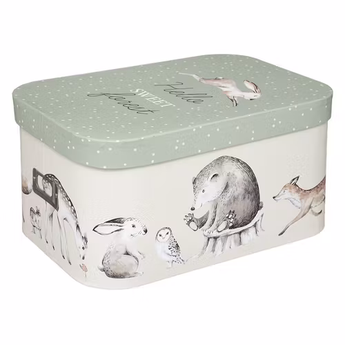 Oppbevaringsbokser Forest, 3-pack