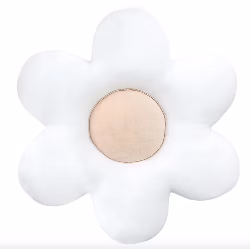 Blomsterpute til barnerommet, beige