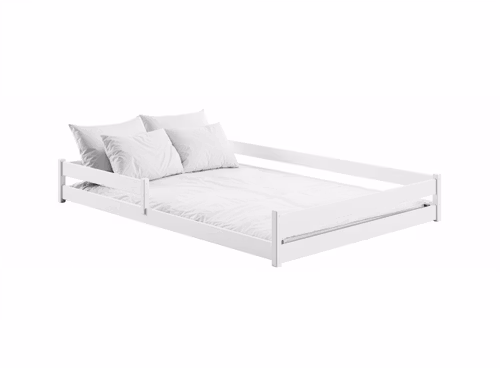 Stor juniorseng Fiora 140x200 cm, hvit