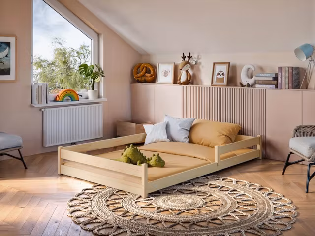 Barneseng Zora 120x200 cm, natur